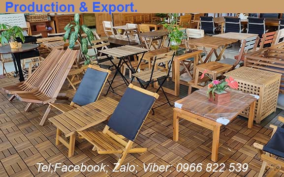 sản xuất & xuất khẩu đồ gỗ nội ngoại thất