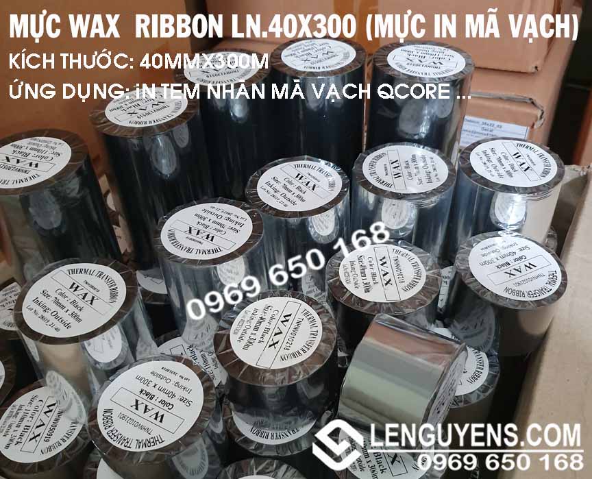 MỰC WAX 70MMX300M   ( RIBBON WAX)